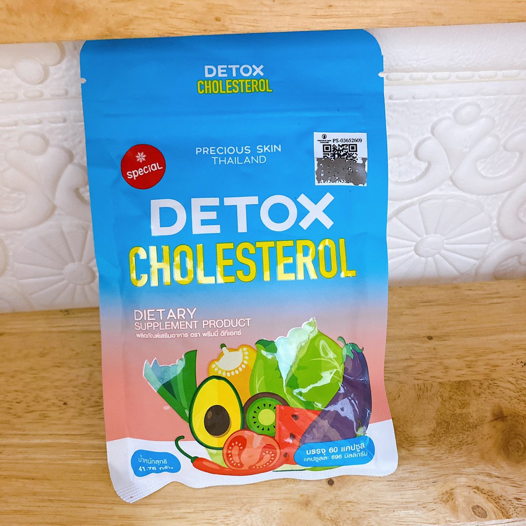 Detox cholesterol giấm táo- giảm cân Thái Lan [giành cho cơ địa khó giảm]