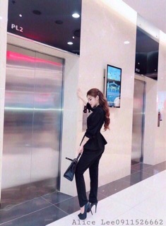 Set Áo Peplum + Quần