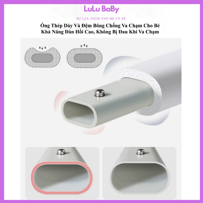 { Freeship } Thanh Chắn Giường BELLY BABY Cao Cấp Điều Chỉnh Độ Cao ( 1 Hộp 1 Thanh )