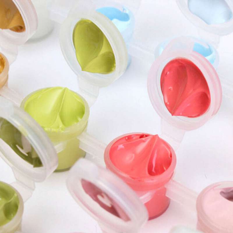 Puppyandkitty Tranh phong cảnh sơn dầu tự vẽ | BigBuy360 - bigbuy360.vn