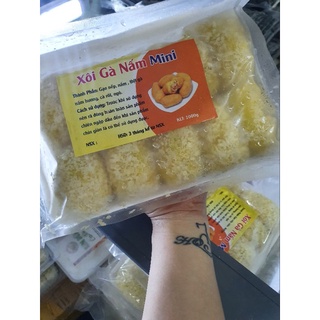 xôi gà nấm mini 1kg