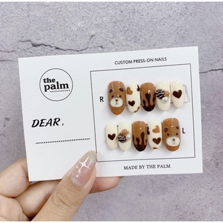 Nailbox Gấu handmade The Palm