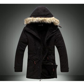 Áo parka nam lót bông ấm bên trong – Hot thu đông