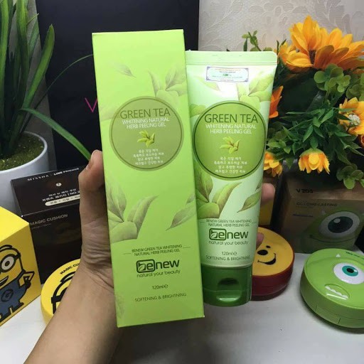 Tẩy tế bào chết cao cấp Benew Green Tea Peeling Gel nhập khẩu chính hãng Hàn Quốc 120ml