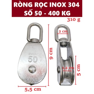 Ròng rọc INOX 304 số 50