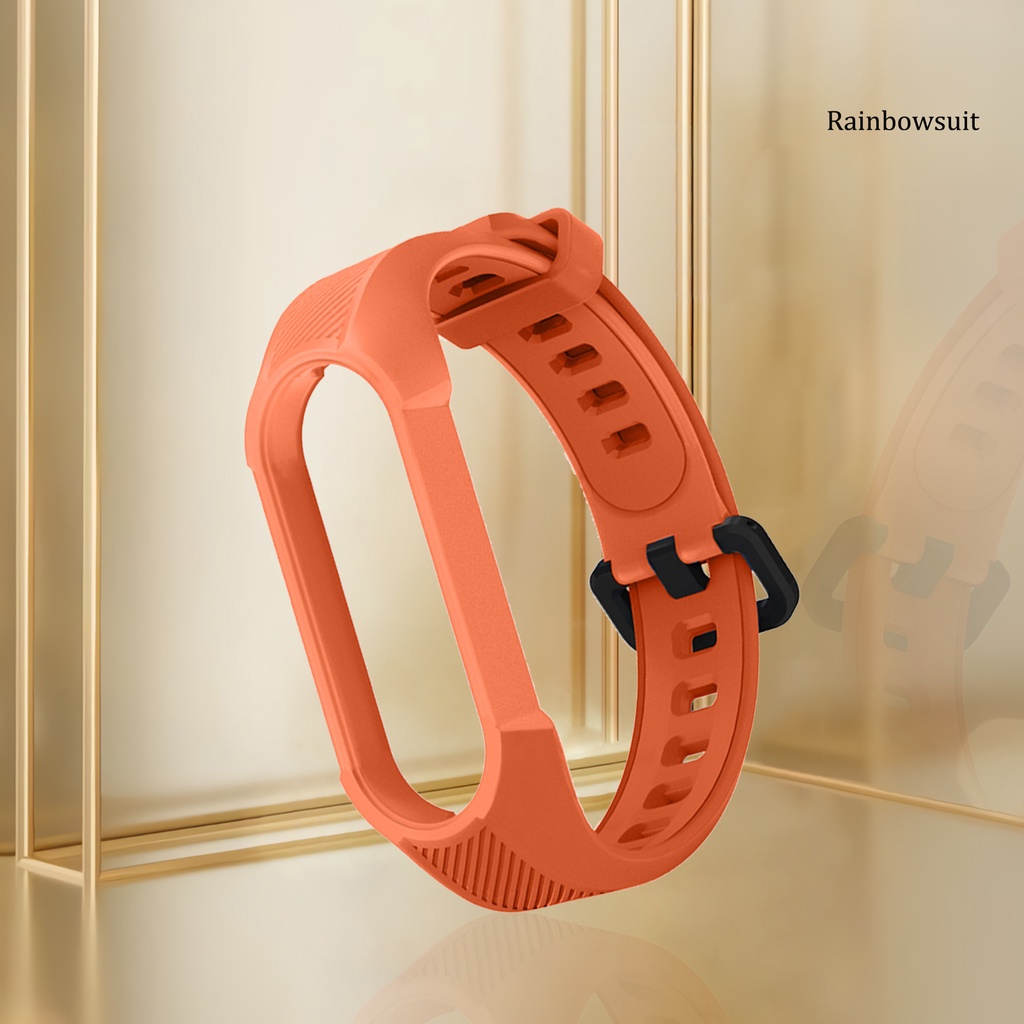 Dây Đeo Silicone Mềm Thay Thế Cho Đồng Hồ Thông Minh Xiaomi Mi Band 5/6/NFC