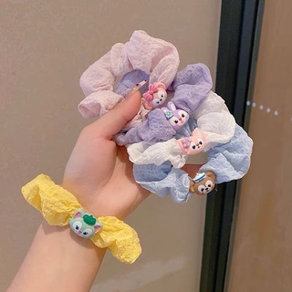 Scrunchies cột tóc, buộc tóc hình gấu dễ thương