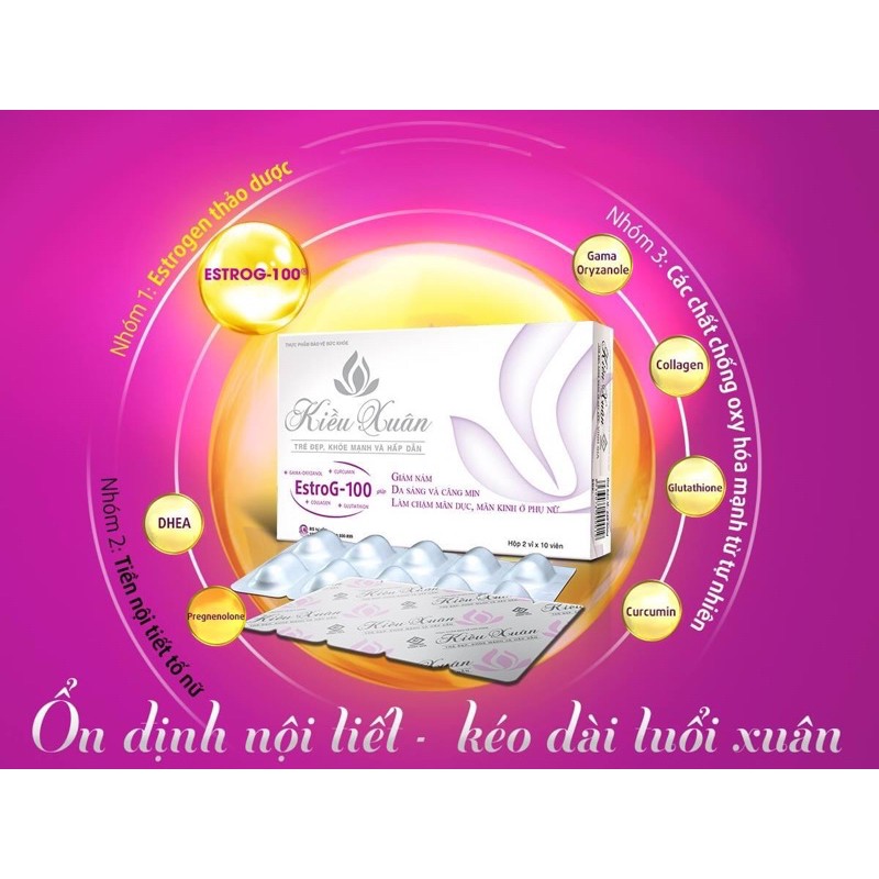 ✅Chính Hãng - Viên uống Kiều Xuân