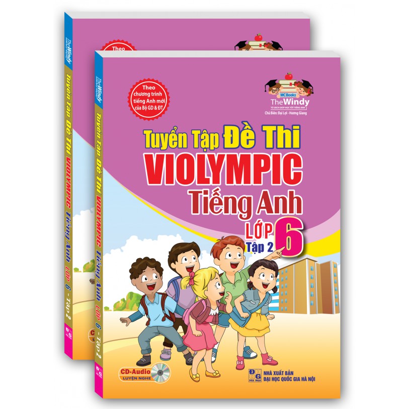 Sách - Tuyển tập đề thi ViOlympic tiếng Anh lớp 6 - tập 2