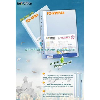 Bìa Report File A4 Flexoffice FO-RFA4 ( xấp 10 cái )