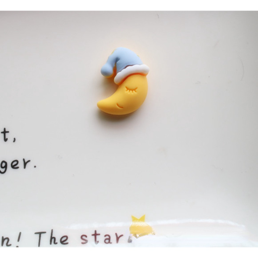 Set 10 Phụ Kiện Trang Trí Điện Thoại/Kẹp Tóc/Kẹp Tóc Hình Đám Mây/Ngôi Sao/Cầu Vồng Xinh Xắn