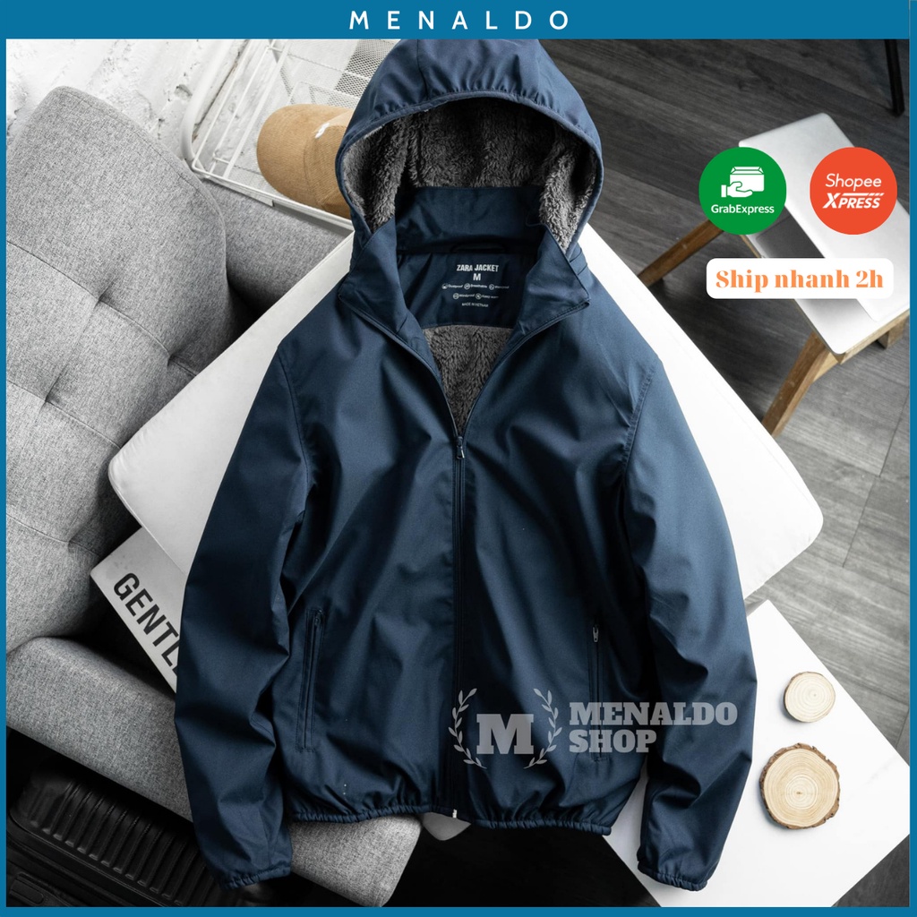 Áo Gió Lót Lông Zara Jacket 2022 - Hàng Siêu Cấp MenaldoS