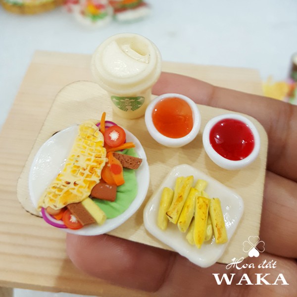 Bánh Mì Kebab Mini Food 01- Mô hình 1/12