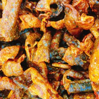 Sỉ 1kg da cá chiên giòn vị BBQ