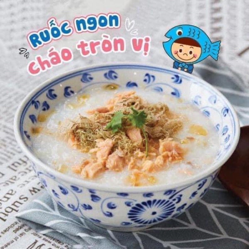 Ruốc Cá Hồi Meiwa Nhật cho bé yêu ăn dặm vị nguyên bản