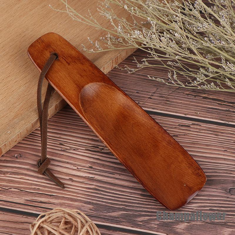 [Champaflower] 1 Chiếc Giày Bằng Gỗ Tự Nhiên
