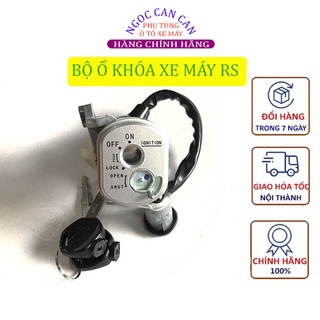 Bộ ổ khóa điện xe wave s100 , rs hàng đẹp
