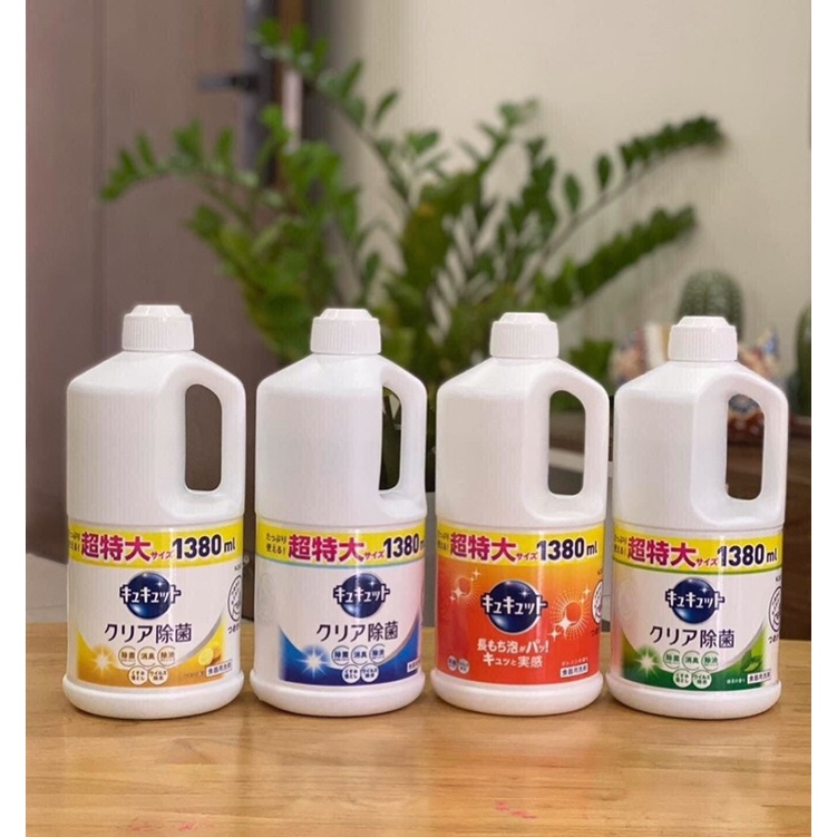 Nước rửa bát Kao 1380ml