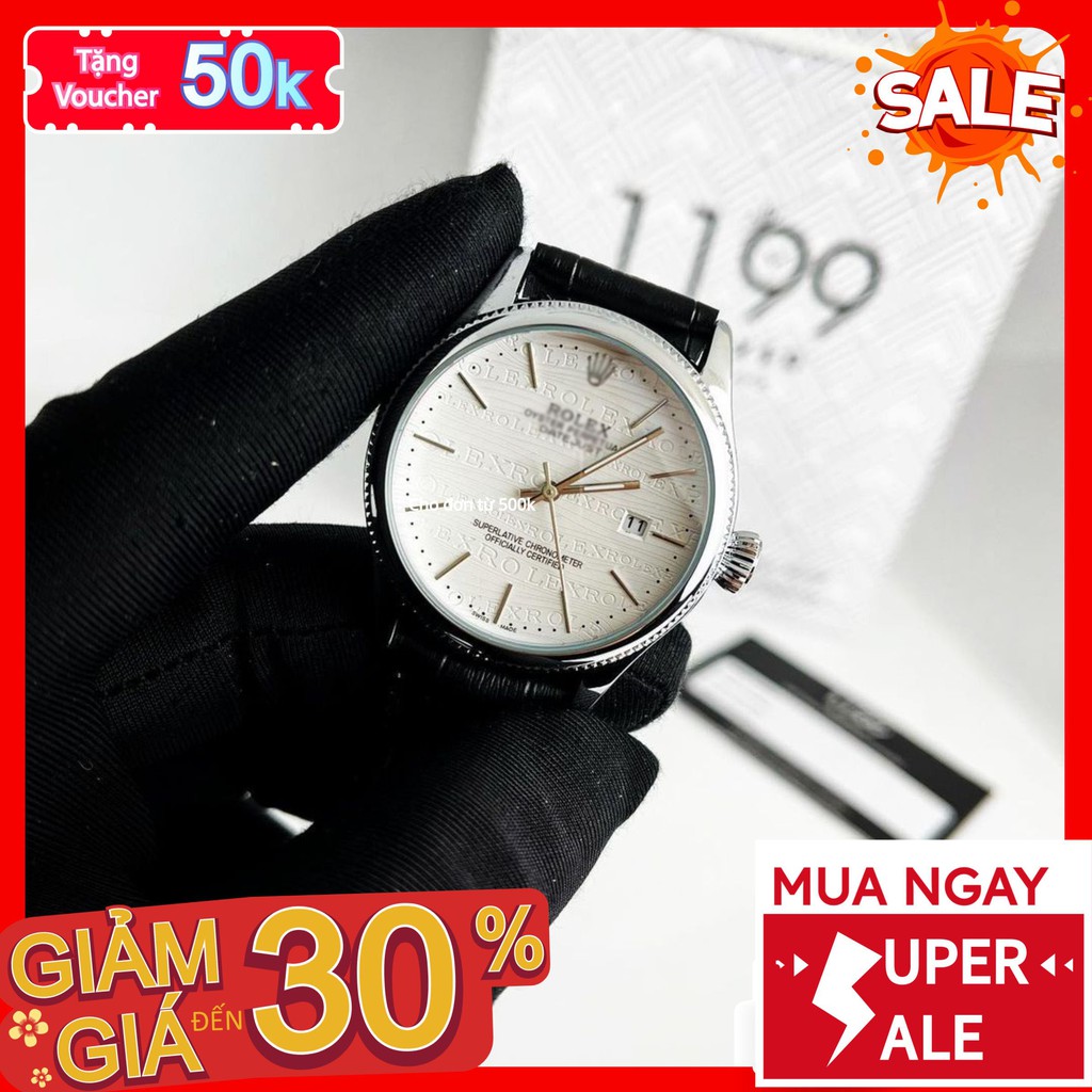 Đồng hồ nam - Đồng Hồ Dây Da Chống Nước Chống Xước Máy Chuẩn Chất Liệu Cao Cấp Bảo Hành 6 Tháng 2195 - 1199 Watches | BigBuy360 - bigbuy360.vn