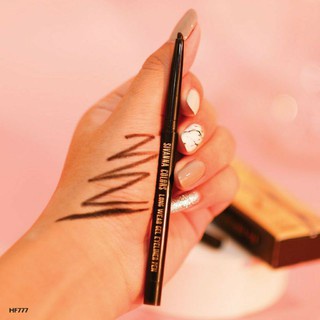 Bút Kẻ Mắt Dạng Sáp Vặn Màu Đen Chống Nước Sivanna Colors Long Wear Gel Eyeliner Pen HF777