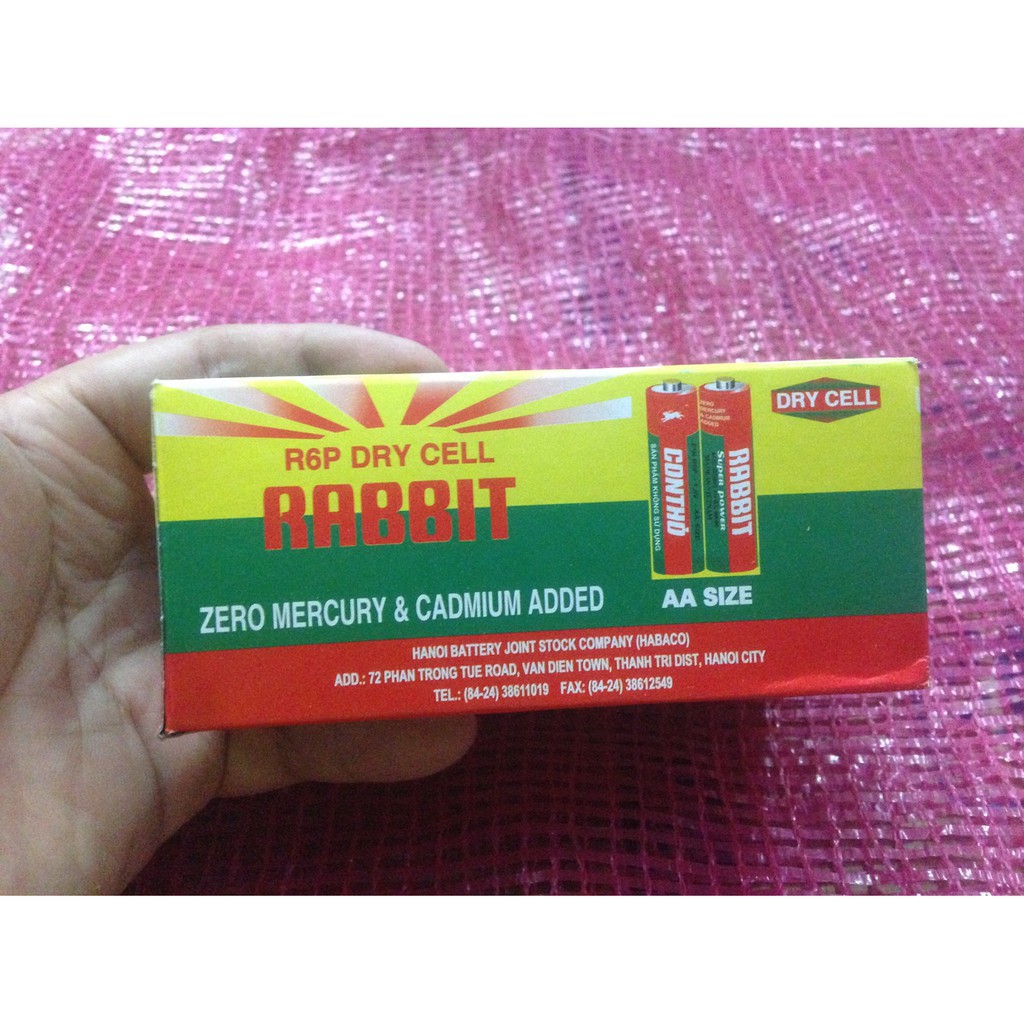 Combo 40 Viên Pin Điều Khiển AAA Rabit TH005