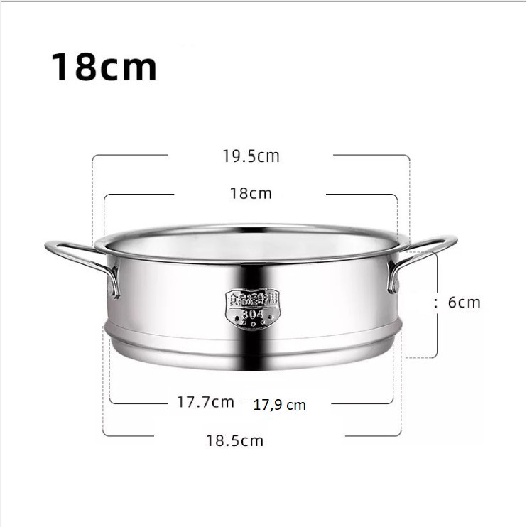 tuan096 Xửng hấp ,vỉ hấp đồ ăn cho bé bằng inox 304 Goodbabyvn tuan096