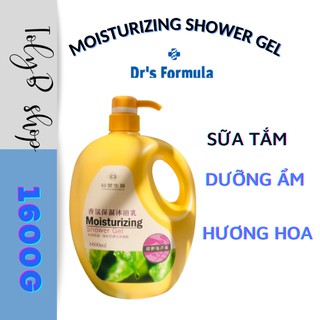 <Hàng nhập chính hãng> Sữa Tắm Đài Loan Dr's Formula Dưỡng Ẩm Hương Hoa bigsize 1.6kg