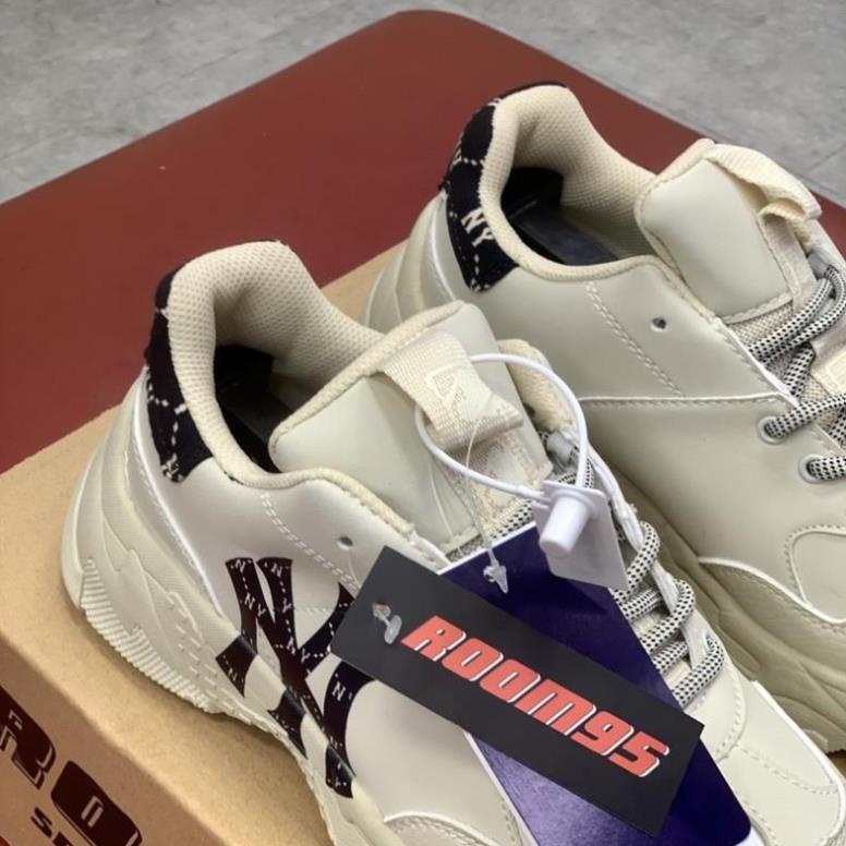 Xả kho Sale Lớn SIÊU SALE Giày thể thao sneaker  MLB Bigball Chunky Mono Heel New York_BEST