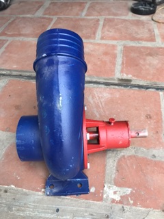 Đầu bơm nước ống 90mm | Đầu bơm ly tâm ráp cho đầu nổ hoặc motor điện 1.5 - 2 kw