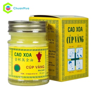 Cao Xoa Cúp Vàng Diện Chẩn Dầu Nóng, Chữa Lạnh, Sử Dụng Kèm với Dụng Cụ