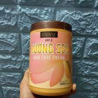 Hấp dầu xả tóc collagen KARRAN 1000ml (hương sen)