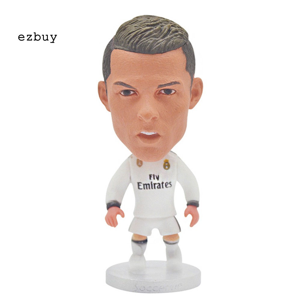Mô hình cầu thủ đá banh 2018 Juv 7 Cristiano Ronaldo bằng nhựa PVC
