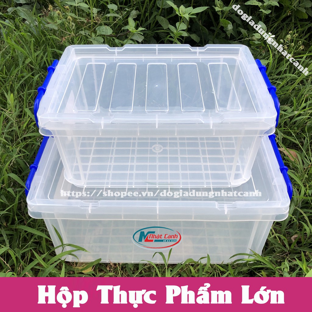 Hộp bảo quản thực phẩm cao cấp bằng nhựa Song Long tiện dụng