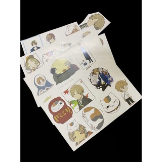 Bộ hình dán - sticker anime Natsume's Book of Friends - Natsume Yuujinchou - Hữu nhân sổ