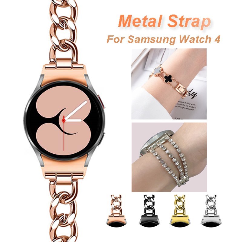 Dây Đeo Đồng Hồ Bằng Kim Loại Cho Samsung Galaxy Watch6 5 Pro 44mm 40mm / Galaxy Watch4 Classic 46mm 42mm