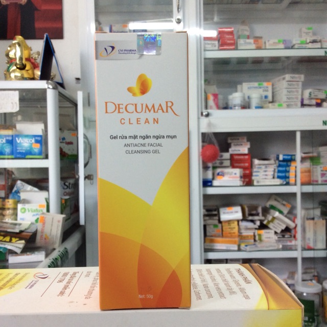 GEL RỬA MẶT – DECUMAR CLEAN 50G