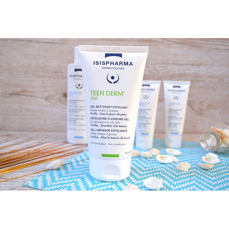 [DATE MỚI-CHÍNH HÃNG] Sữa rửa mặt, giảm nhờn, ngừa mụn TEEN DERM GEL ISIS PHARMA | BigBuy360 - bigbuy360.vn