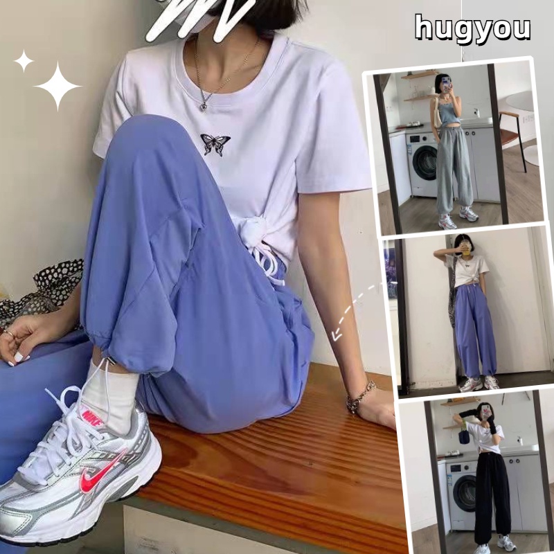 Quần legging lưng cao thiết kế dáng rộng thoải mái hợp thời trang