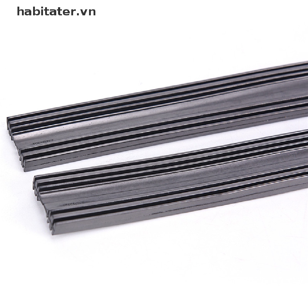 Set 2 Lưỡi Gạt Nước Cao Su Không Khung Cho Kính Chắn Gió Xe Hơi 28 &quot;