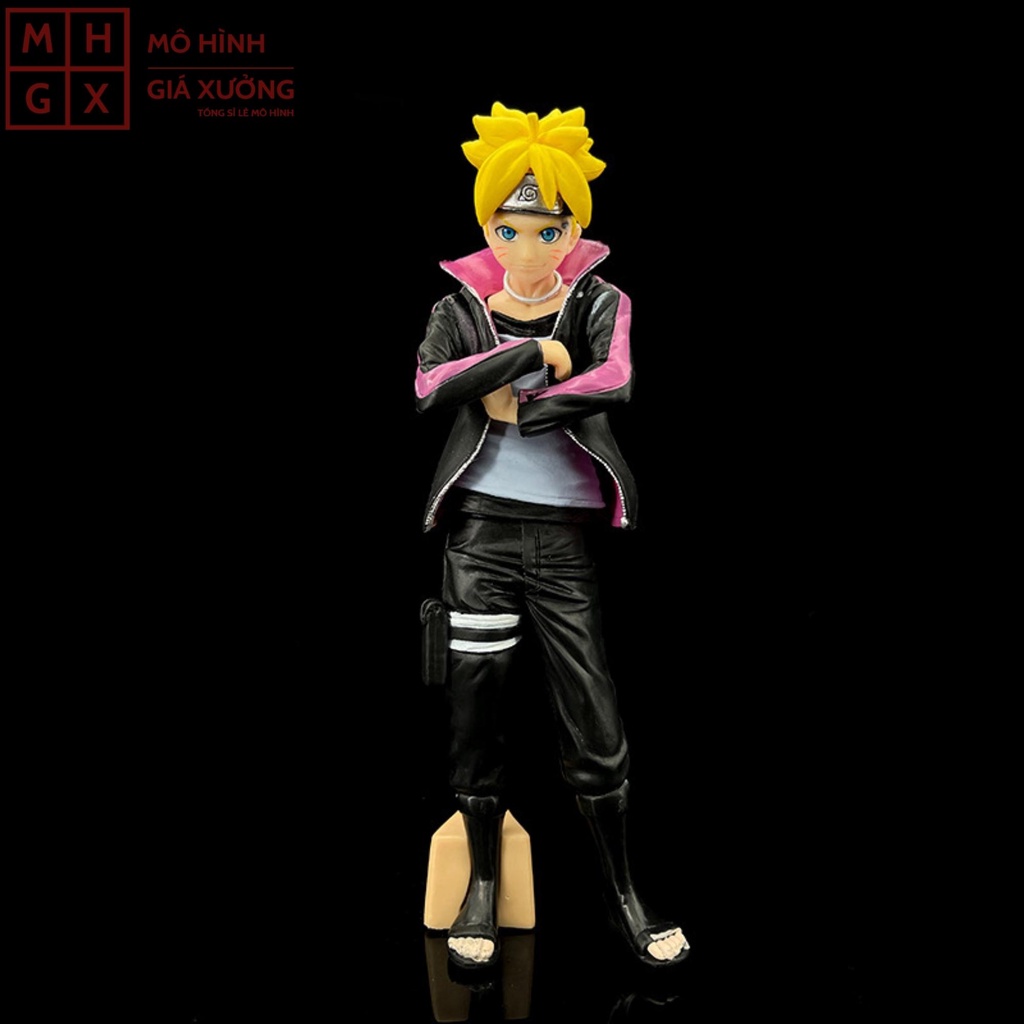 Mô hình Naruto - Boruto Dáng Đứng Siêu Chất , Siêu Ngầu - Cao 23cm - Nặng 500g - figure mô hình naruto mô hình giá xưởng