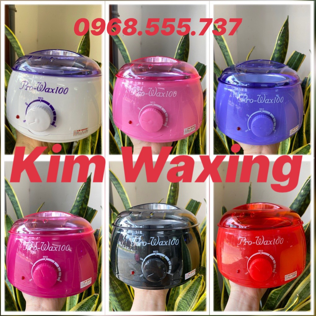 Nồi nấu sáp wax nóng Pro Wax 100 tặng vòng đệm giấy Loại Cao cấp | BigBuy360 - bigbuy360.vn