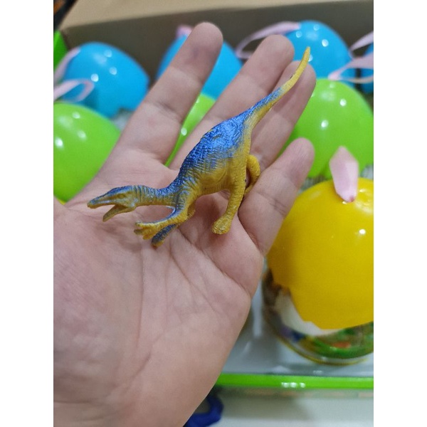 Trứng khủng long mô hình  14 món size lớn 14 cm