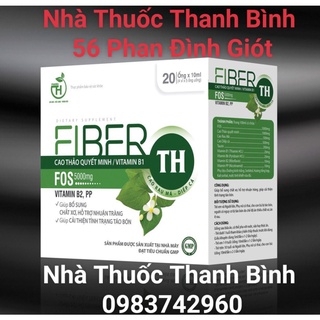 Fiber-giúp bổ sung chất xơ-hỗ trợ nhuận tràng