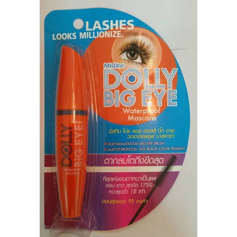 Chuốt mi Mascara Mistine Dolly Big Eyes Waterproof | BigBuy360 - bigbuy360.vn