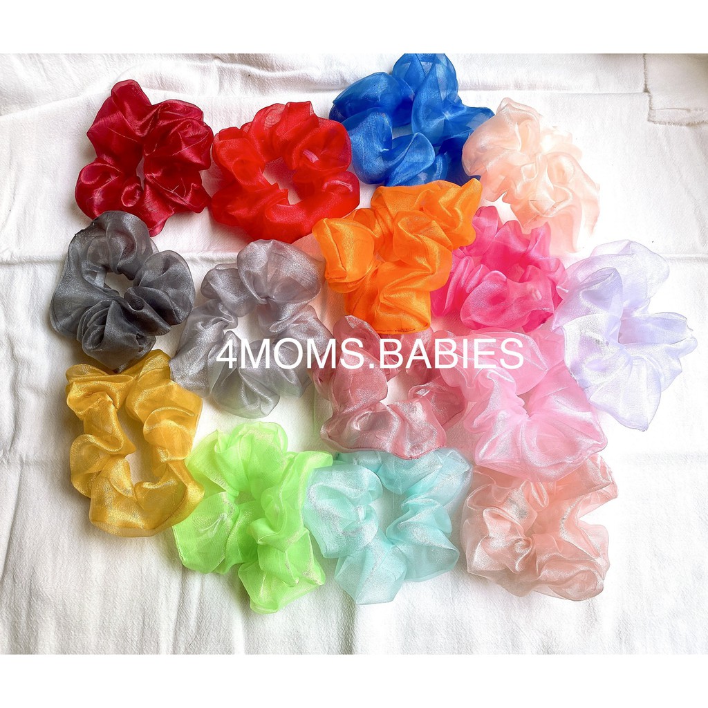 [Tim.Little]CỘT TÓC VẢI SCRUNCHIES THỜI TRANG, ĐEO TAY VON HÀN