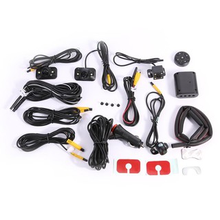 COD-REM 360 Degree Bird View System + 4 Caa Panoramic Car DVR Record Parking View Cam