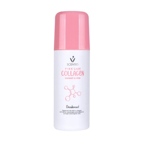 Lăn Khử Mùi, Sáng Mịn Vùng Cánh Tay Scentio Pink Collagen Radiant &amp; Firm Deodorant