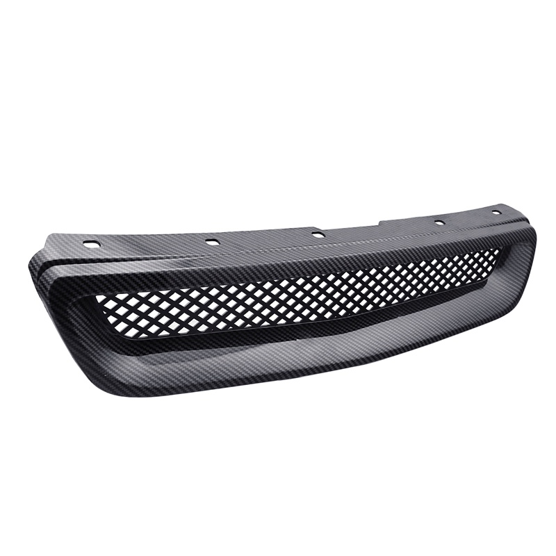 Khung Lưới Tản Nhiệt Phía Trước Bằng Sợi Carbon ABS Cho 96-98 Honda Civic EK JDM Type R