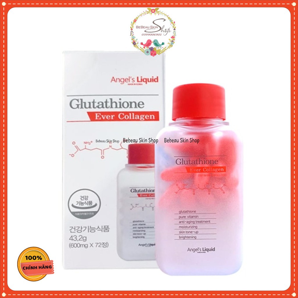 TRẮNG DA GLUTATHIONE - COLLAGEN - EVER