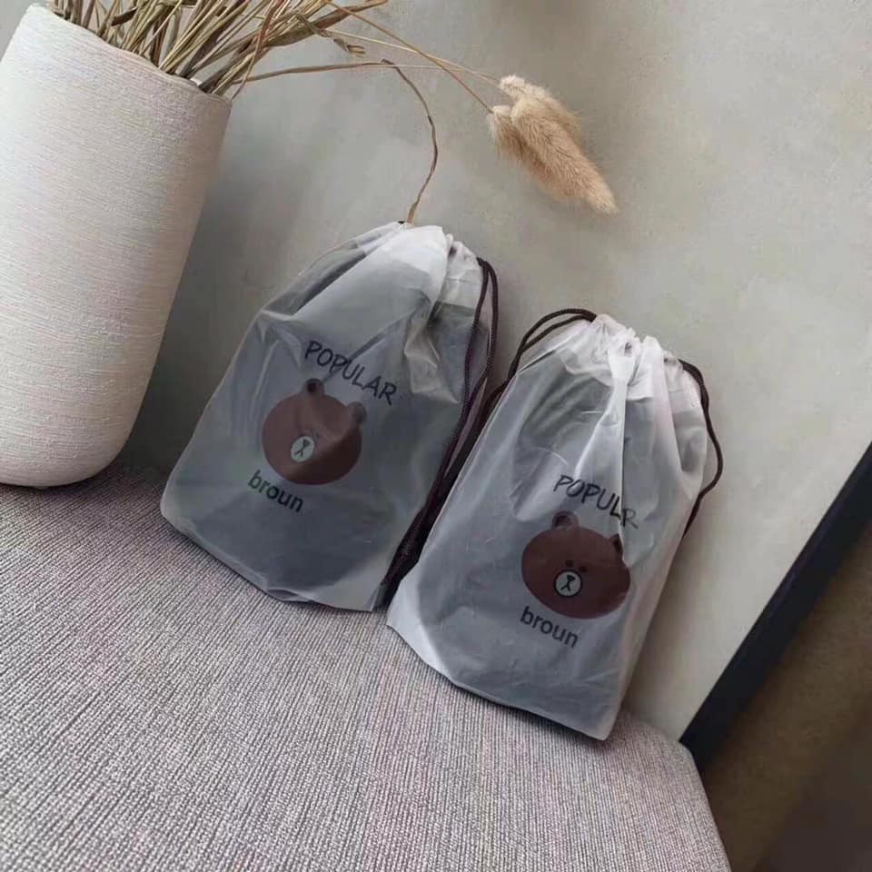 Quần legging gấu Brown vải thun lạnh siêu bền | quần tập thể thao